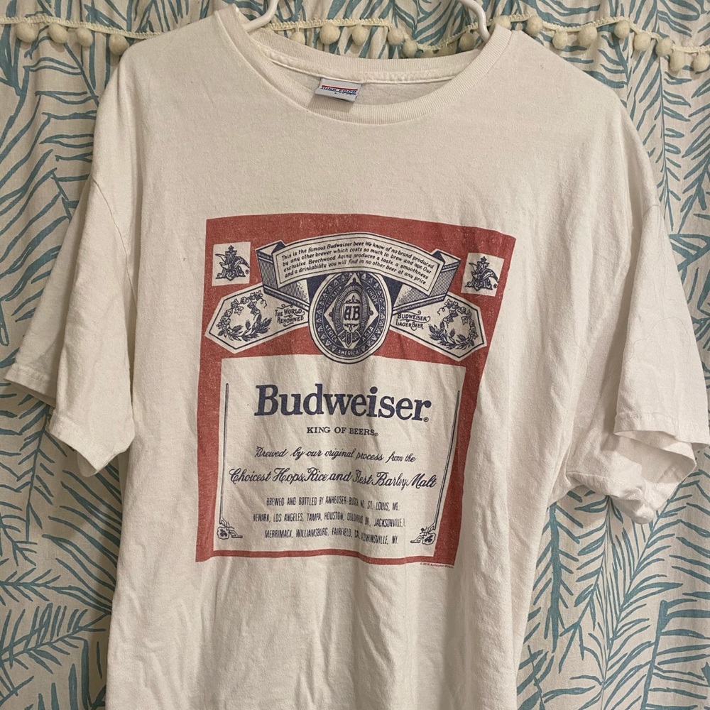 Urban Outfitters Junk Food Budweiser T-Shirt